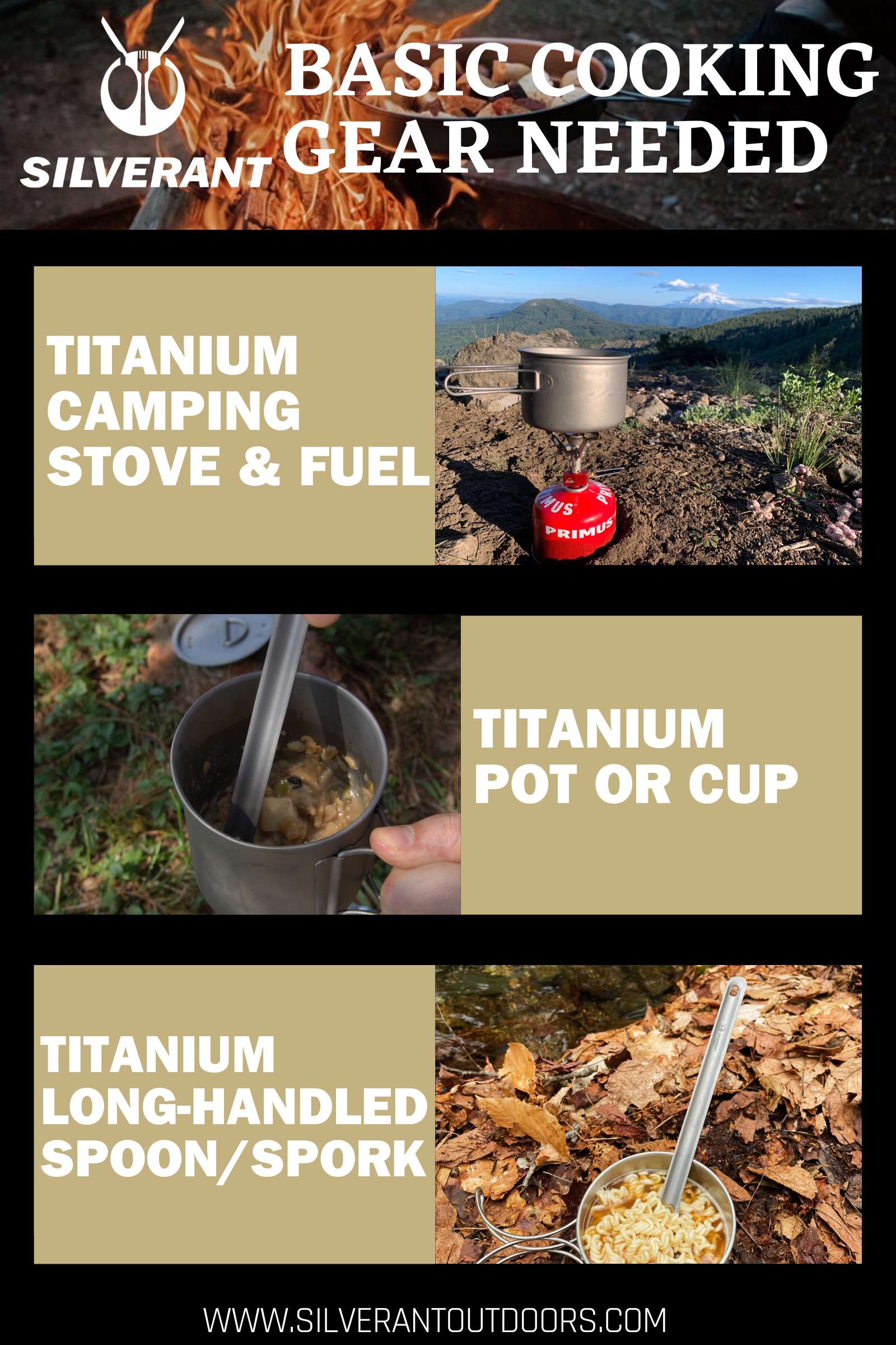 ’s Ultralight Backpacking Cooking Gear
