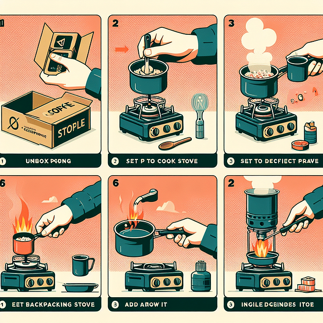 efficient cooking on a backpacking stove