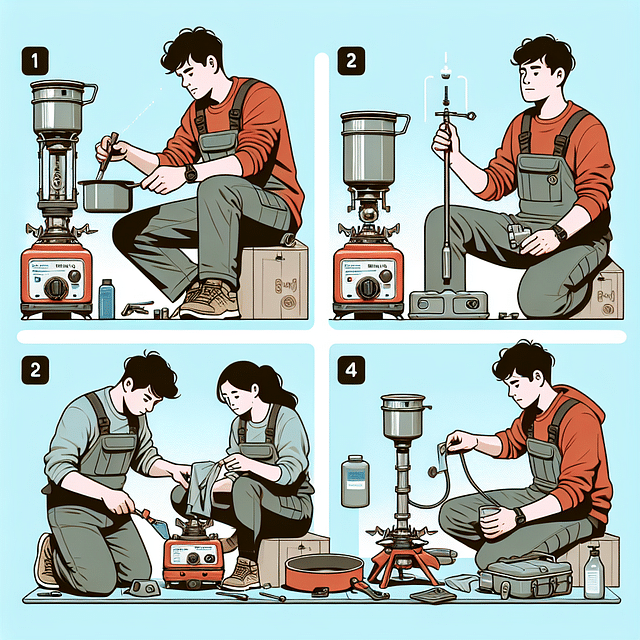 backpacking stove maintenance check