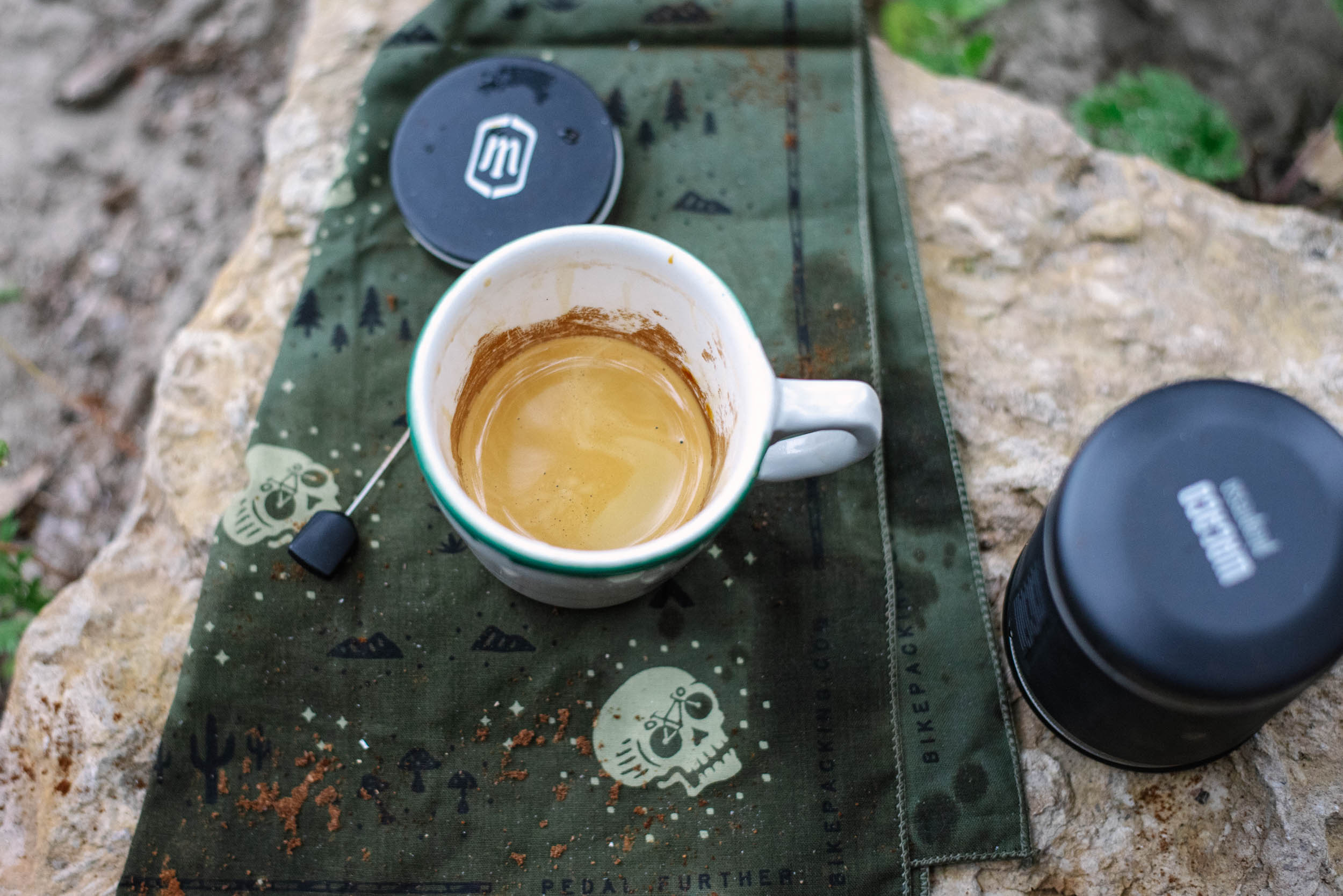 camping cup preheat