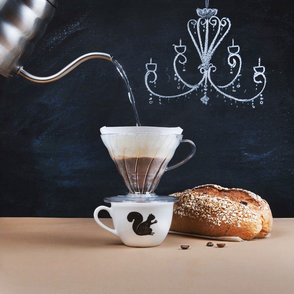 pour over coffee technique