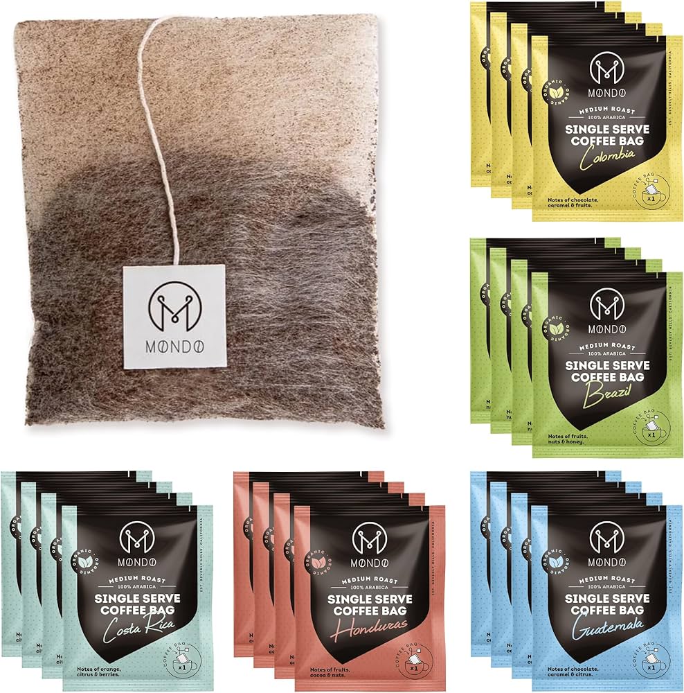 single-serve coffee bags for camping