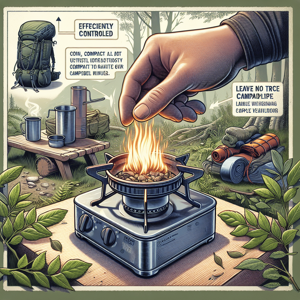 Stealthy Flames: An Insider's Guide on How to Discreetly Use Backpacking Stoves for Leave No Trace Camping