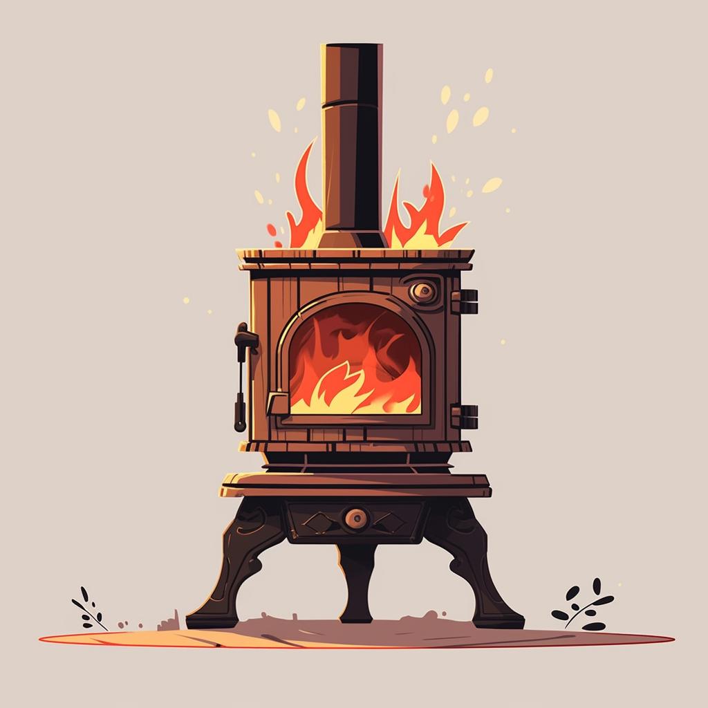A multi-fuel stove with a strong flame