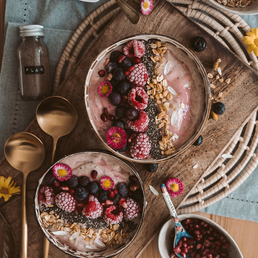 Delicious vegan backpacking meal prepared on a camp stove in the wilderness