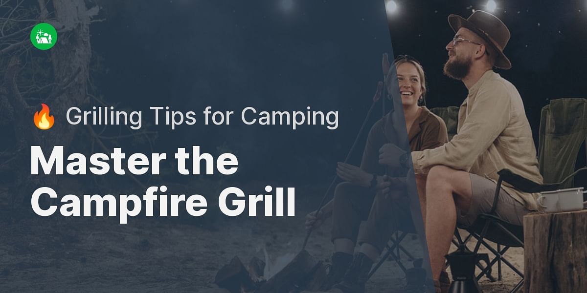 What are some tips for BBQing while camping?
